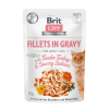 Brit Care Cat Fillets Gravy Flavour Box saszetki w sosie 12x85g