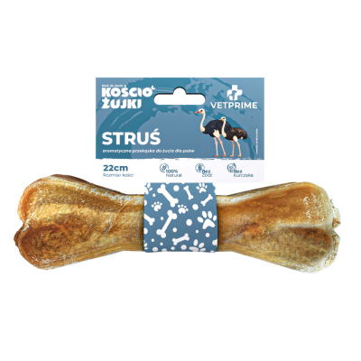 VETPRIME KOŚCIOŻUJKI ze Strusiem 22 cm