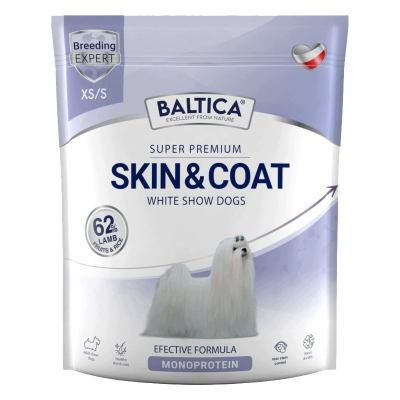Baltica Breeding Expert Skin&Coat White Dog XS/S 1kg