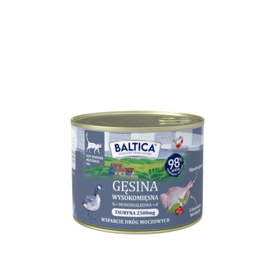 Baltica Karma mokra Kot dorosły Gęsina 185g