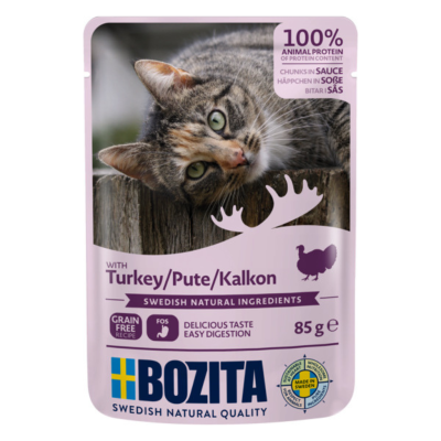 Bozita kawałeczki w sosie z Indykiem 85g