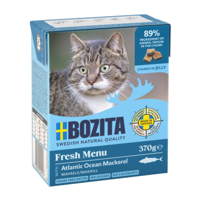Bozita kawałeczki w galarecie z makrelą 370g