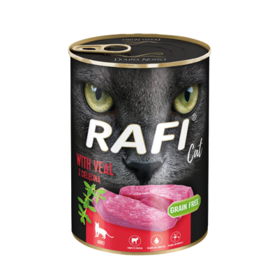 Rafi mokra karma dla kota z cielęciną 400g