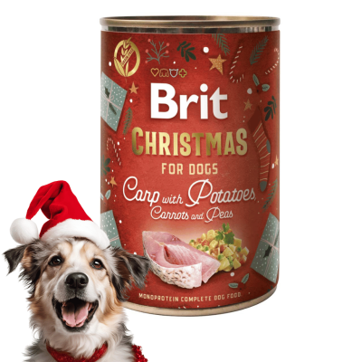 BRIT CARE DOG CHRISTMAS ŚWIĄTECZNA UCZTA DLA PSA MIX POTRAW 4x400g