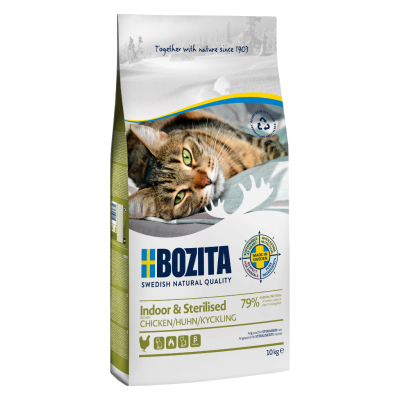 Bozita Indoor & Sterilised Chicken 10kg