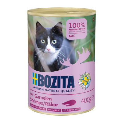 Bozita mokra karma dla kotów z krewetkami 400g