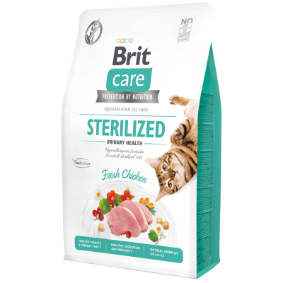 BRIT CARE CAT GRAIN-FREE STERILIZED URINARY 2kg