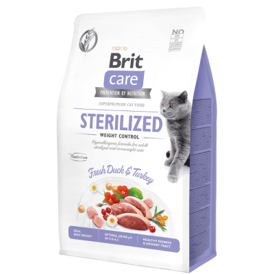 BRIT CARE CAT GRAIN-FREE STERILIZED WEIGHT 0,4kg