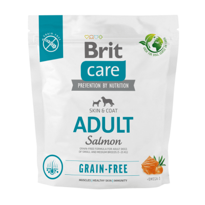BRIT CARE DOG GRAIN-FREE ADULT SALMON 1kg