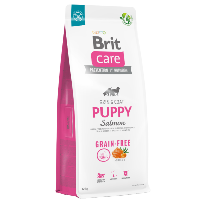 BRIT CARE DOG GRAIN-FREE PUPPY SALMON 12kg