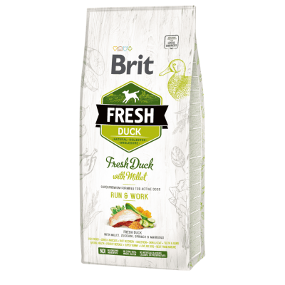 BRIT FRESH DUCK&MILLET ACTIVE 12 kg
