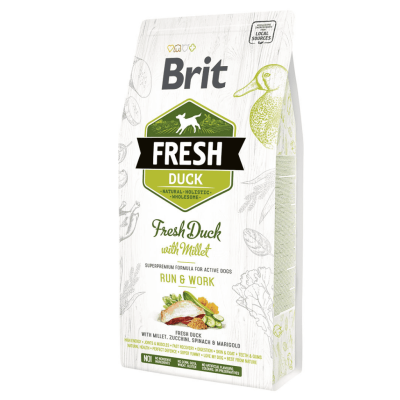 BRIT FRESH DUCK&MILLET ACTIVE 2,5 kg