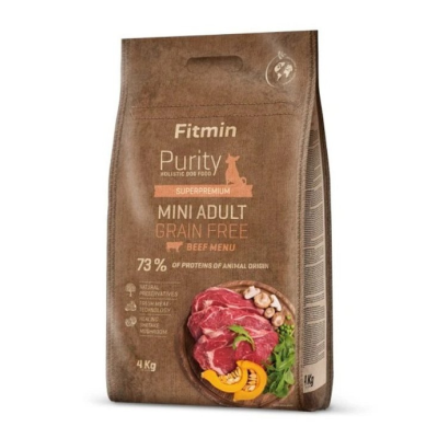 Fitmin dog Purity GF Adult Mini Beef - 4 kg