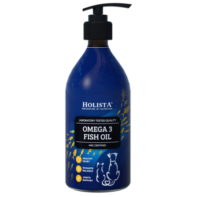Holista Olej Omega 3 dla psa i kota 500ml