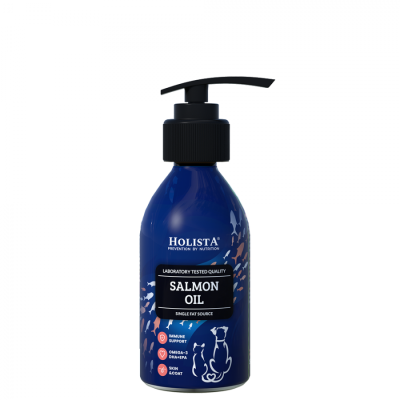 Holista Salmon Oil olej z łososia dla psa i kota 100 ml