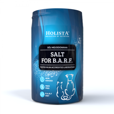 Holista Salt for B.A.R.F. sól do diety barf dla psów i kotów 400g