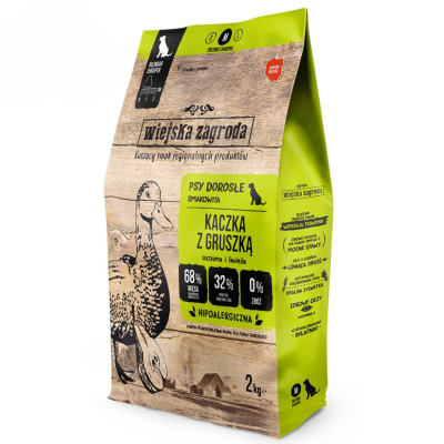 Wiejska Zagroda Karma kaczka z gruszką M 2kg